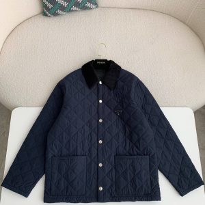 「#2685」PRADA SS24 Quilted single-breasted casual jacket