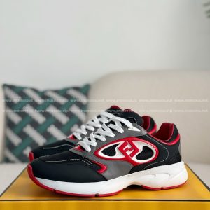 「#3484」FENDI Leather Casual Low-Top Shoes