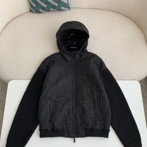 「#2736」Dior FW24 Plain color hooded jacket