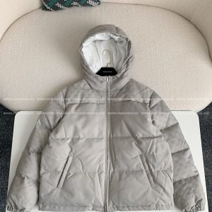 「#2840」Gucci Hooded patterned down jacket