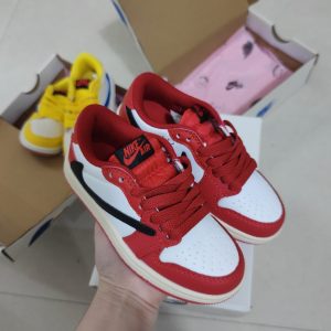 「#3134」Nike AirJordan1 x TravisScott  AJ Low（Kids）