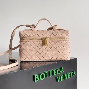 「#3857」BOTTECA VENETA uses exquisite craftsmanship intreccio weaving imported sheepskin leather Crossbody t