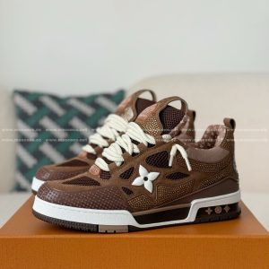 「#5212」Louis Vuitton Skate Suede Sneakers
