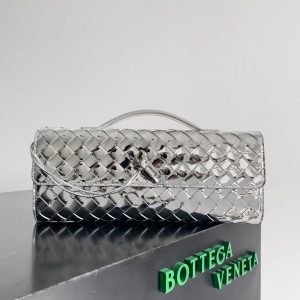 「#3852」BOTTECA VENETA uses exquisite craftsmanship intreccio weaving imported lacquered cowhide leather eve