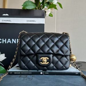 「#4591」Chanel Golden Ball Fatty, custom lambskin imported from the import channel Size: 13*18*7cm