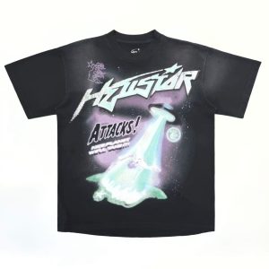 「#4430」Hellstar printed short-sleeved crew neck T-shirt