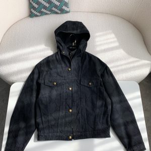 「#2390」Louis Vuitton Hooded Denim Jackets