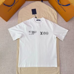 「#4811」LOUIS VUITTON limited edition runway logo print short sleeves