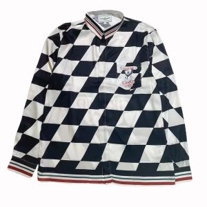 「#1988」Casablanca Checkerboard shirt with long sleeves