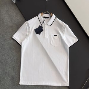 「#1717」Prada New Men’s polo shirts for spring/summer 2024