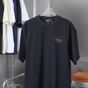 「#3100」Balenciaga Spring/Summer New Style Graffiti Hand-painted Letters Logo Printed T-shirt