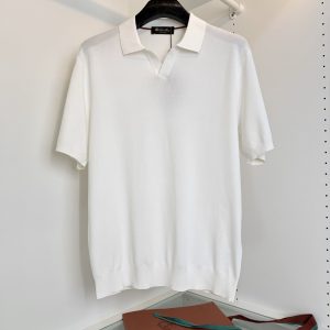 「#5584」Loro Piana SS26 Barquetine T-shirt