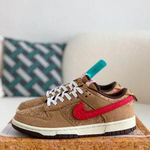 「#8」CLOT × Nike Dunk Low SP CN GCEL Cork Sneakers