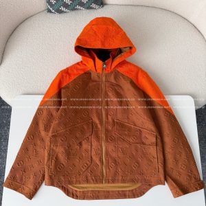 「#5135」Louis Vuitton FW21 All-Over Logo Denim Jacket