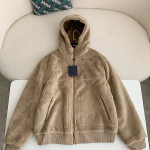 「#2364」New, LV reversible wool and sheepskin jacket