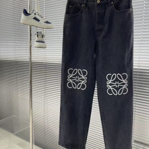 「#2232」24ss loewe anagram loose jeans