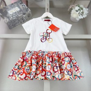 「#1606」C&H Carolina Herrera Spring and Summer Girls Skirt Set