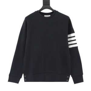 「#3621」Thom Browne waffle crewneck sweatshirt