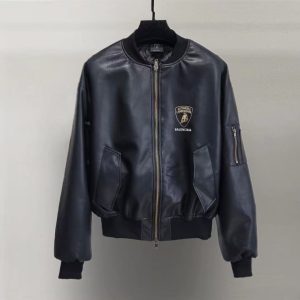 「#4348」Balenciaga x Atomobili Lamborghini sheepskin jacket