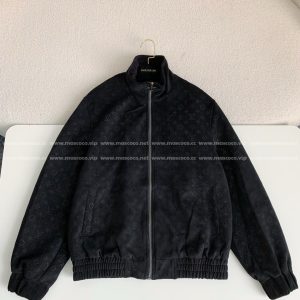 「#3379」Louis Vuitton ss25 Spring And Summer Series Embossed Suede Jacket