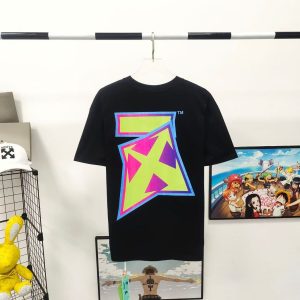 「#3972」off white deformed 3D colorful graffiti arrow