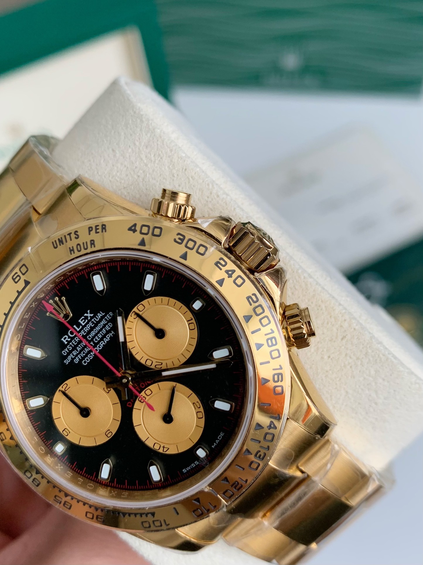「#981」Rolex Cosmograph Daytona All Gold Series Men's Watch