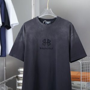 「#3099」Balenciaga Spring/Summer New Suede BB + Hot Diamond T-shirt