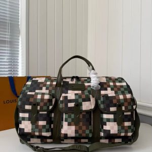 「#3584」New KEEPALL BANDOULIÈRE 55 travel bag M24454