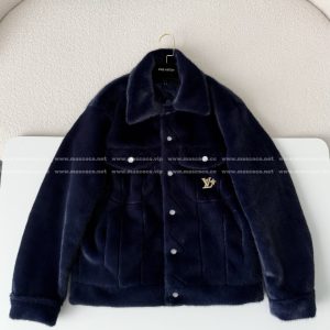 「#5168」Louis Vuitton x Nigo Joint Model FW25 Single-Breasted Fur Coat