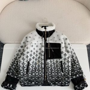 「#3003」Louis Vuitton Skiing Series FW24 Stand-collar Ombre Jacket