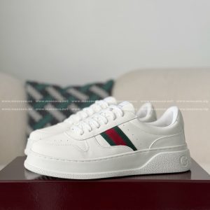 「#5501」Gucci Leather Platform Casual Sneakers