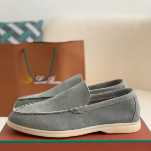 「#99」Loro Piana Summer Charms Walk Moccasin Shoes