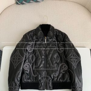 「#2554」Louis Vuitton Lamb Skin Jacket