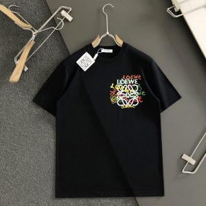「#1697」LOEWE Multi-logo color fusion T-shirt series