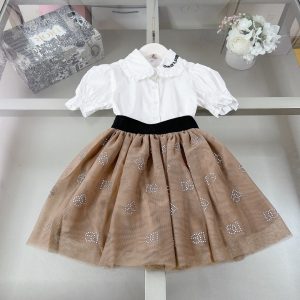 「#1605」D&G spring and summer girls skirt suit