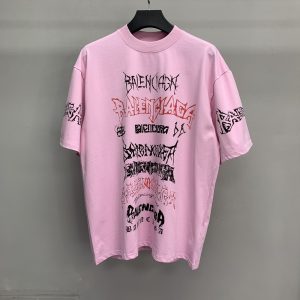 「#1243」Balenciaga doodle year of the Dragon Alphabet T-shirt