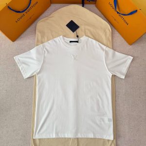 「#4818」LOUIS VUITTON logo embossed short sleeves