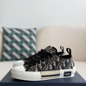 「#2623」Dior B23 logo print low top sneakers
