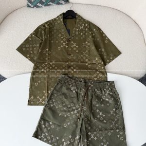 「#6089」Louis Vuitton SS26 Printed Shirt Set