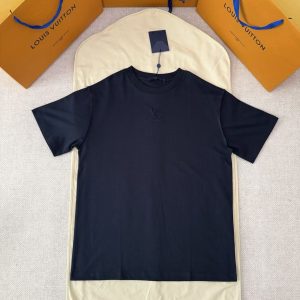 「#4817」LOUIS VUITTON logo embossed short sleeves