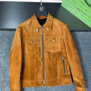 「#1267」Tom ford Suede sheepskin gentleman's jacket