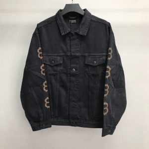 「#1180」Balenciaga Bitcoin denim jacket