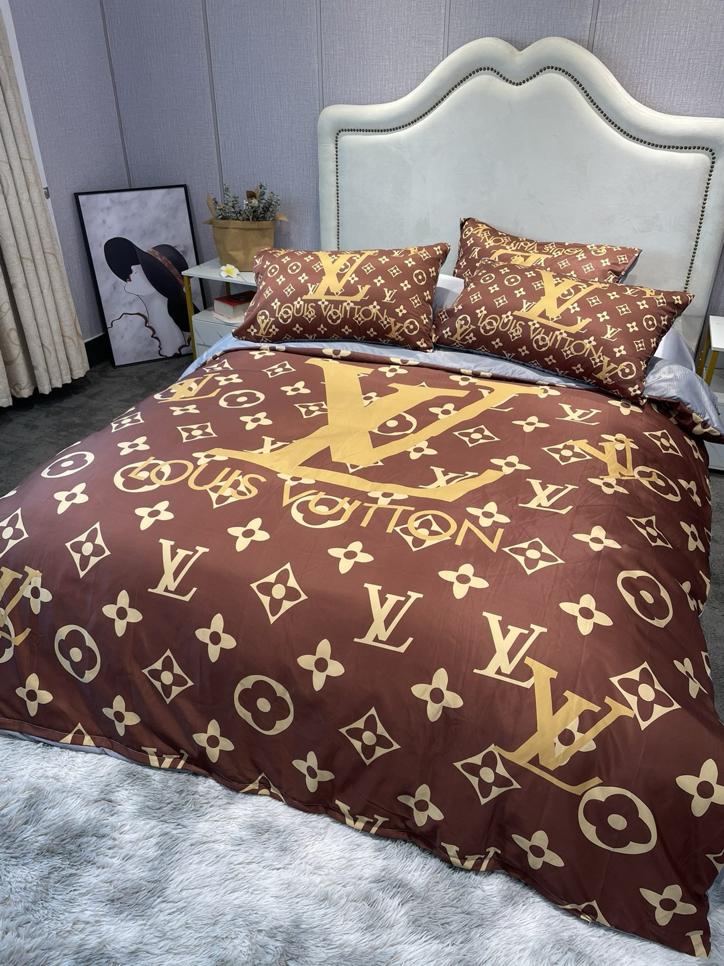 「#2260」Bedding-Louis Vuitton four-piece set