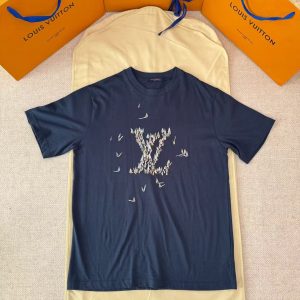 「#4745」LOUIS VUITTON sailboat embroidered short sleeves