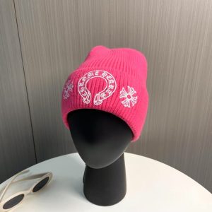 「#2967」Chrome Hearts Autumn and Winter New Cross Knitted Hat