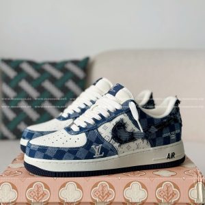 「#5115」Louis Vuitton x Nike Air Force 1 Sneakers