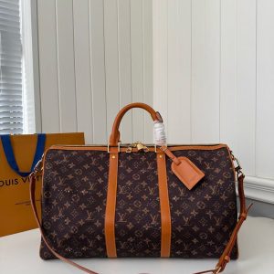 「#3582」New KEEPALL BANDOULIÈRE 50 travel bag M13977