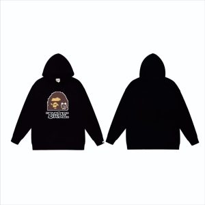 「#2672」Bape×Tamagotchi joint model fw23 digital ape head print hoodie