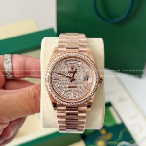 「#5564」Rolex Day-Date Rose Gold Watch ，40mm