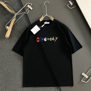 「#2058」Givenchy  Colored hand-painted letters  t-shirt